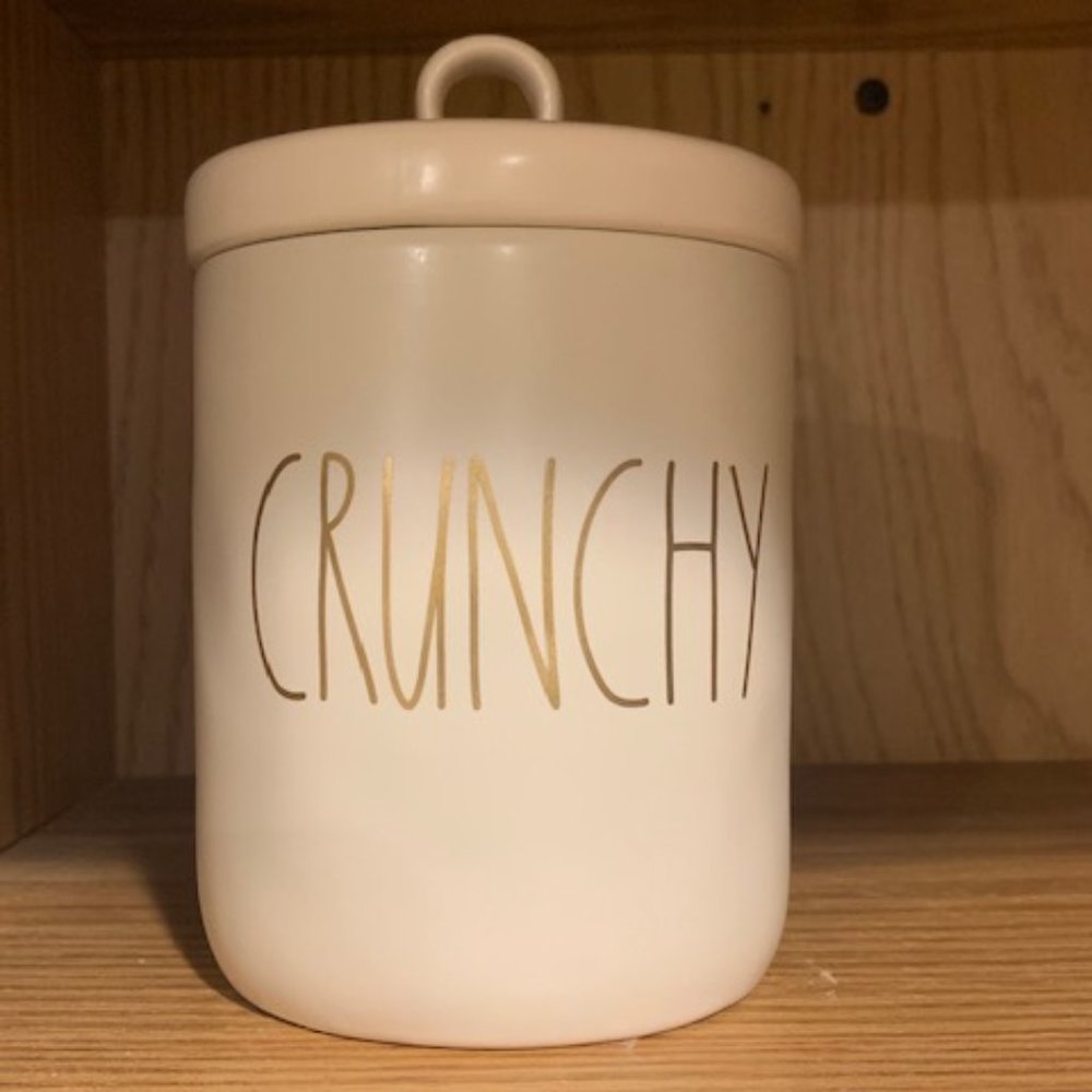 Rae Dunn, "CRUNCHY" canister